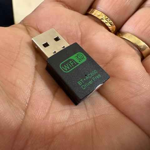 WiFi USB Adapter 5.0 + Bluetooth